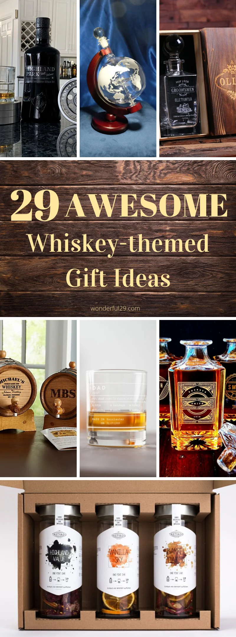 WhiskeyGlasses & Stones Unique 10 Piece Gift Set in Gift Box - Vintage  Gentlemen