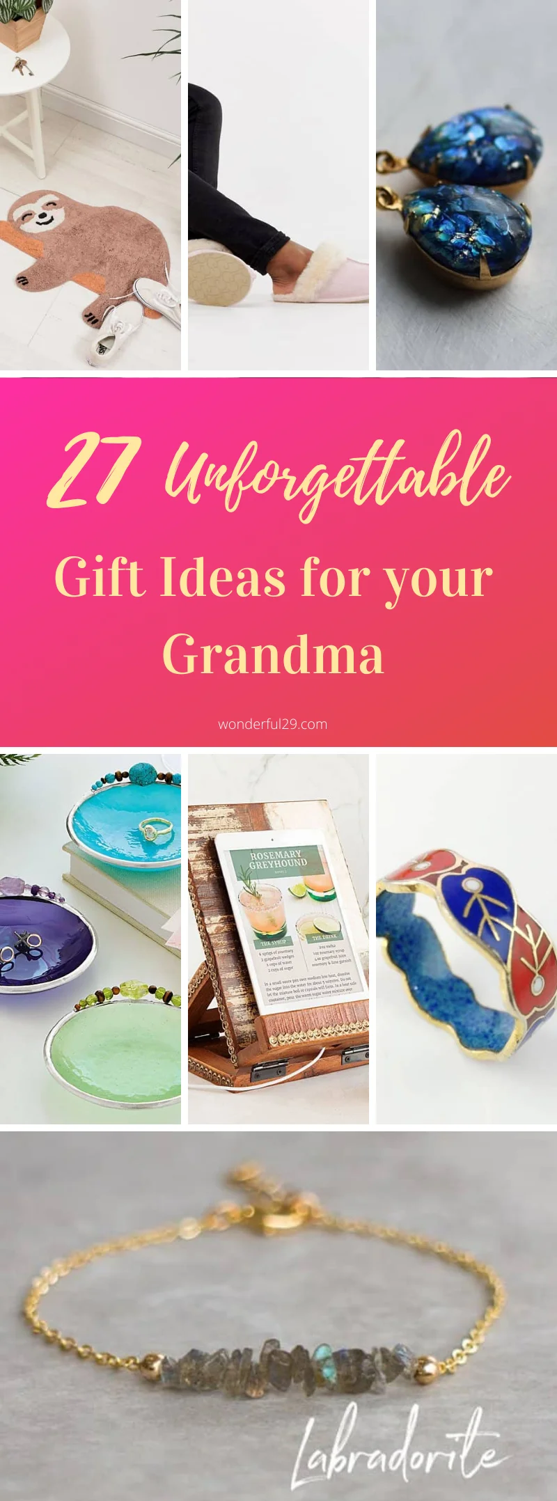 Homemade Gifts for Grandparents Made By Children - Artsy Momma